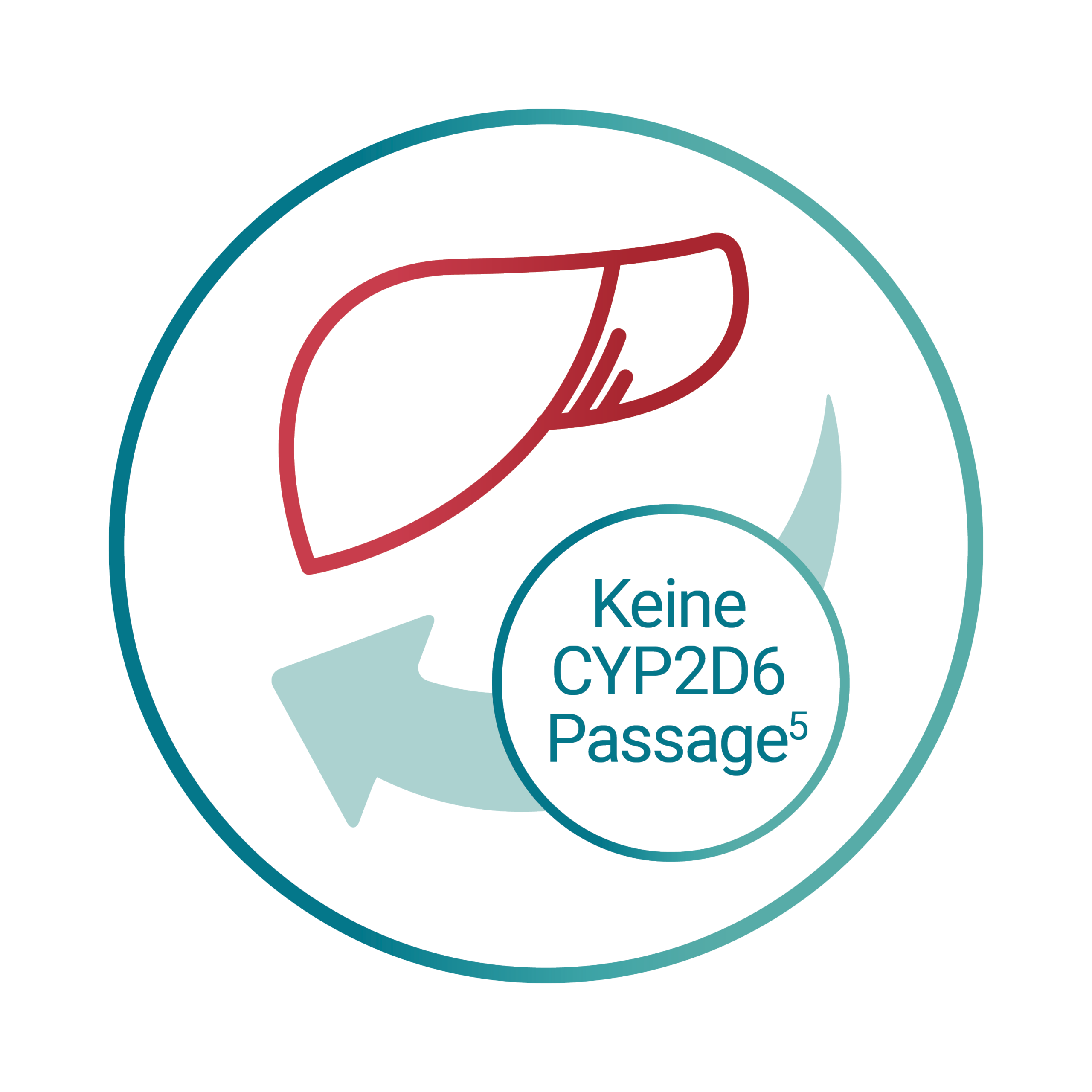 Keine CYP2D6 Passage
